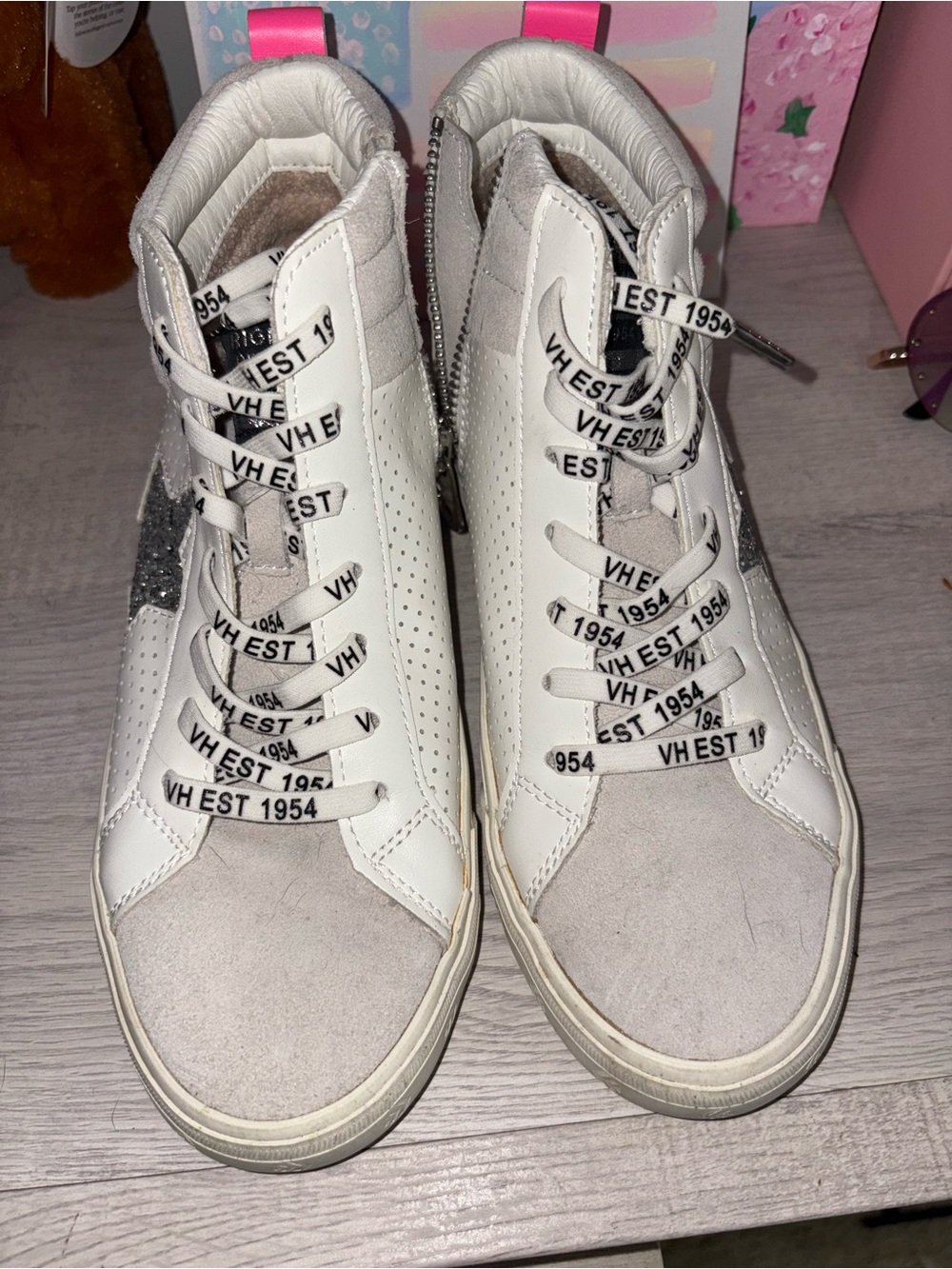 Vintage Havana High Top Sneakers